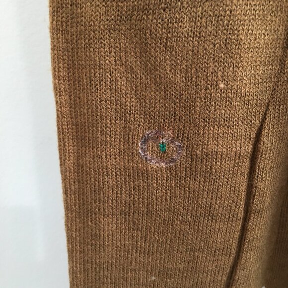 NWT EYESHADOW Gingerbread Woman Cookie Peppermint Mitten Christmas Knit Overalls - Picture 15 of 16